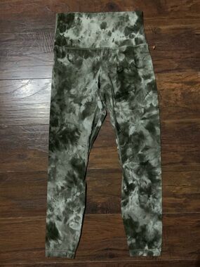 Lululemon Align Diamond Dye Sage Army leggings